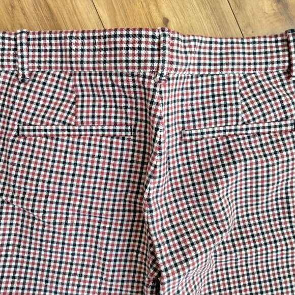 *NEW- GAP Golf Pants Sz 2 Petite - checkered/check gingham pattern ankle crop - Picture 9 of 9
